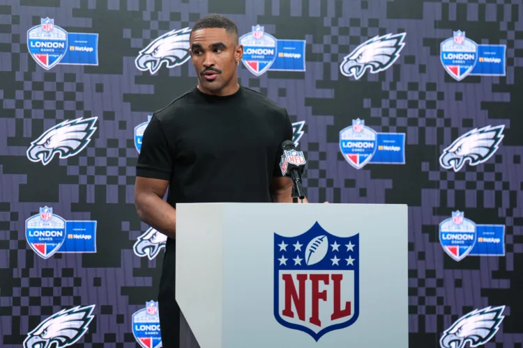 NFL And Players' Union Working Together To Review Handling Of Jalen Hurts' Blood Clot Diagnosis
